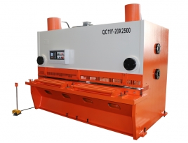 QC11Y-20x2500 Hydraulic Guillotine Shearing Machine